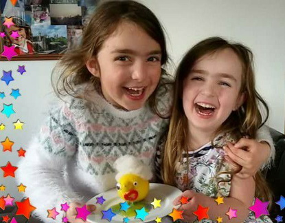 Rosie and Isla